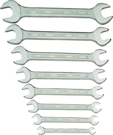 Afbeeldingen van IRONSIDE Steeksleutelset 6-22MM 8x