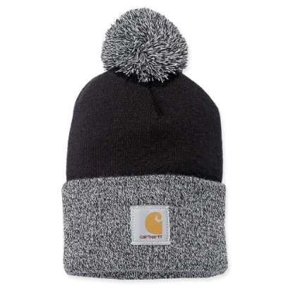 Afbeeldingen van CARHARTT Muts PomPom gebreid dames 102240 zwart onesize