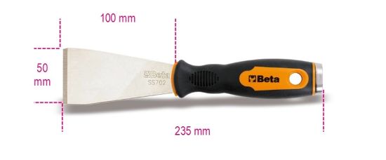 Afbeeldingen van BETA Gebogen schraapmes 1479RB/3
