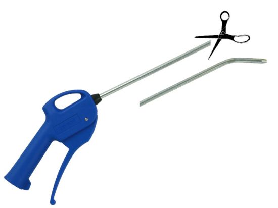 Afbeeldingen van Blaaspistool blaasmond metaal 500MM