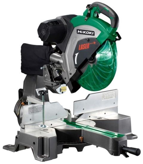 Afbeeldingen van HIKOKI Afkortzaag C12RSH2WAZ 230V 1520W 305MM zaagcapaciteit 105X312MM AS 30MM LASER 