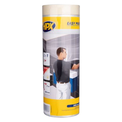 Afbeeldingen van Afdekfolie Easy mask crêpepapier 3000MM 17M