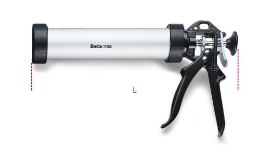 Afbeeldingen van BETA Kitspuit professioneel model aluminium koker 1749A 360MM