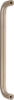 Afbeeldingen van OXLOC Deurgreep ronde hoeken 600 ST RVS mat geborsteld 19X319MM