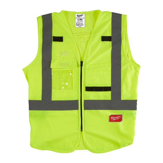 Afbeeldingen van MILWAUKEE Veiligheidshesje klasse 2 Hi-Vis geel L/XL