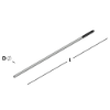 Afbeeldingen van GEBR. BODEGRAVEN UNI-flex fixeerpen RVS316 240MM Ø4MM SL4,6X35MM