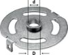 Afbeeldingen van FESTOOL Kopieerring KR-D 17,0/OF 1400/VS 600 17MM t.b.v. OF 1400 en de sjablonen SZ 14 en SZO 14 van het VS 600 verbindingssysteem