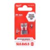 Afbeeldingen van MILWAUKEE Schroefbit SHOCKWAVE Gen II SL 0,8X5,5 25MM 2x