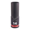 Afbeeldingen van MILWAUKEE Dop SHOCKWAVE ⅜" lang 14MM