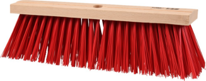 Afbeeldingen van KELFORT Straatbezem blank plat hout PPN 400MM