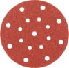 Afbeeldingen van KELFORT Klitschuurschijf rood 17-gat 150MM K60 10x