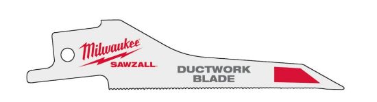 Afbeeldingen van MILWAUKEE Reciprozaagblad ventilatiekanalen 85MM 5x