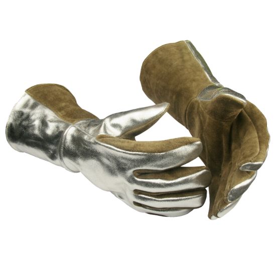 Afbeeldingen van GUIDE Handschoen runderleer hittebestendig 350A FINGER 10