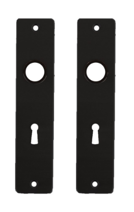 Afbeeldingen van AMI Kortschild type 180/41 RH zwart t.b.v. bonte baard SL 56