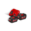 Afbeeldingen van MILWAUKEE Accu NRG pakket grote capaciteit 2X12,0Ah + M12 6,0Ah + M12-18 snellader M18HNRG-122