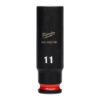 Afbeeldingen van MILWAUKEE Dop SHOCKWAVE ¼" lang 11MM