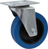 Afbeeldingen van KELFORT Zwenkwiel blauw EV met rollager 125MM
