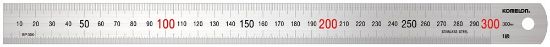 Afbeeldingen van KOMELON Liniaal RVS semi-flexibel 300X25X1,0MM