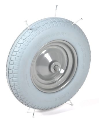 Afbeeldingen van MATADOR Kruiwagenwiel lekvrij M-800-CT as-lager 25CM 400X8MM