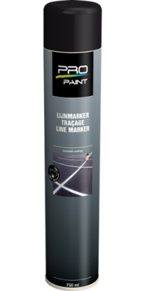 Afbeeldingen van PRO-PAINT Lijnmarker zwart 750ML