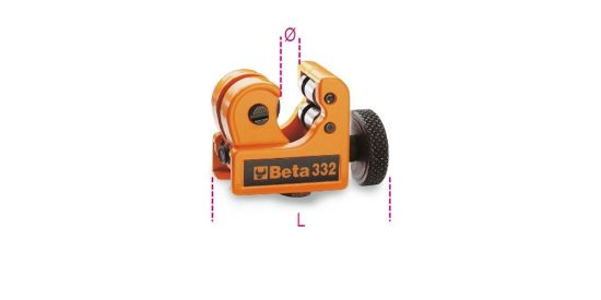 Afbeeldingen van BETA Mini pijpsnijder 332