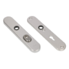 Afbeeldingen van OXLOC Veiligheidslangschild krukgat + kerntrekbeveiliging ovaal aluminium PC72 55MM