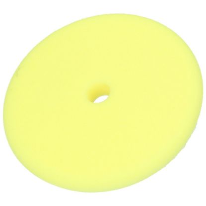 Afbeeldingen van HIKOKI Polijstspons 160MM velcro geel medium 753843
