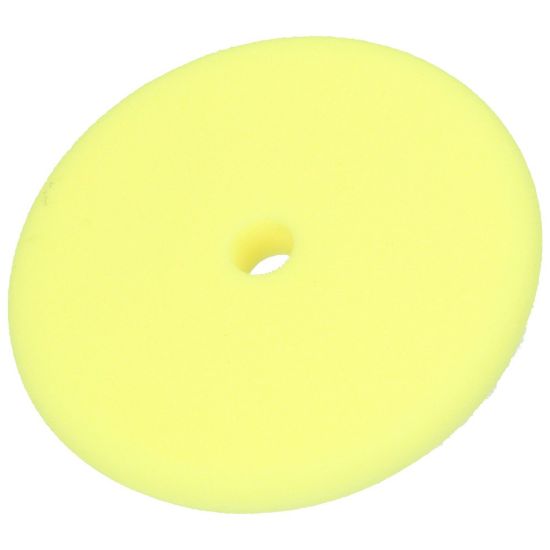 Afbeeldingen van HIKOKI Polijstspons 160MM velcro geel medium 753843
