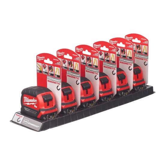 Afbeeldingen van MILWAUKEE Rolmaat magnetisch premium 8M