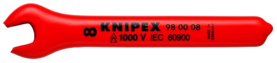 Afbeeldingen van KNIPEX Enkele steeksleutel 980008 DIN60900 8MM