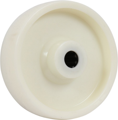 Afbeeldingen van KELFORT Wiel wit rubber met rollager 150MM