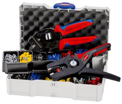 Afbeeldingen van KNIPEX Krimpassortimentset adereindhuls 979015