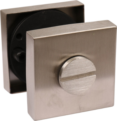 Afbeeldingen van OXLOC Rozet vrij/bezet RVS vierkant 52X2MM