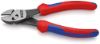 Afbeeldingen van KNIPEX Zijsnijtang TwinForce 7372180F DIN5749 180MM