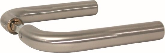 Afbeeldingen van Deurkruk RVS Breda L-Model OXLOC