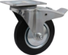 Afbeeldingen van KELFORT Zwenkwiel zwart EV velg 160MM + rem