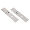 Afbeeldingen van OXLOC Veiligheidslangschild krukgat + profielcilinder binnen/buiten recht aluminium PC72 55MM