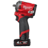 Afbeeldingen van MILWAUKEE Accu slagmoersleutel ⅜" subcompact M12FIW38-422X