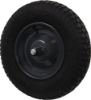 Afbeeldingen van KELFORT Kruiwagenwiel zwart rubber 400MM
