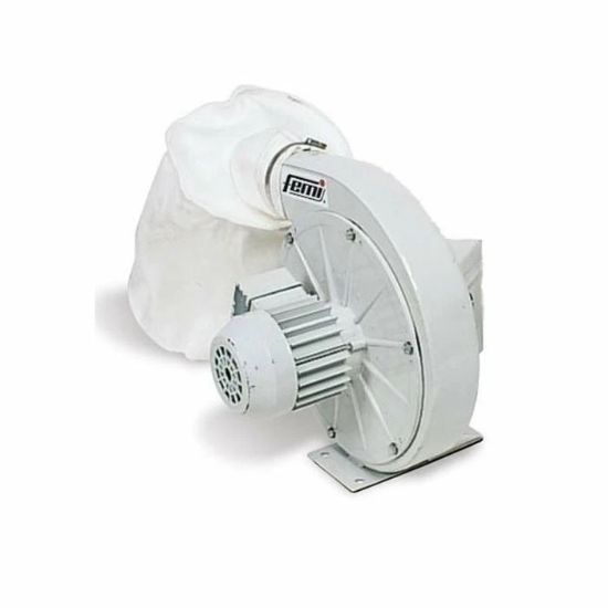 Afbeeldingen van FEMI Centrifugale stofzuiger ASP020-MONTATO HP0,20 drie fasen geinstalleerd met accessoires