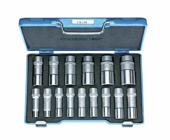Afbeeldingen van GEDORE Dopsleutelset ½" D 19 L-015 UD-profiel 10-32MM 15x