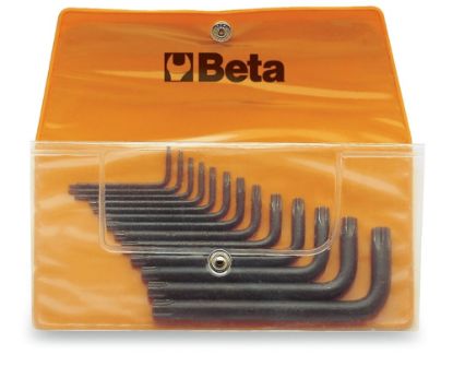 Afbeeldingen van BETA Haakse stiftsleutelset TORX 97TX/B13 13x
