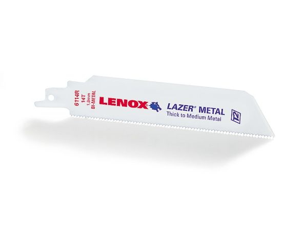 Afbeeldingen van LENOX Reciprozaagblad lazer PB 229X25X0,9MM 18 TPI 5x