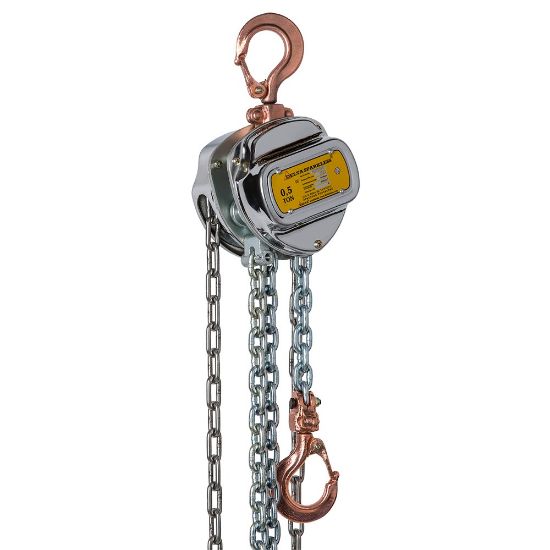 Afbeeldingen van Vonkvrije handkettingtakel ATEX 1 0,5T 3M