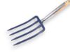 Afbeeldingen van Spitvork 4-tands blauw korte steel 50CM