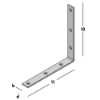 Afbeeldingen van GEBR. BODEGRAVEN Dorpelhoek zwaar ZM 200X200MM 25X4MM