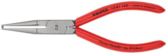 Afbeeldingen van KNIPEX Afstriptang 1581160 dunne kabels 0,8MM