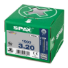 Afbeeldingen van SPAX Universele schroef verzonkenkop WIROX voldraad PZ1 3X20MM