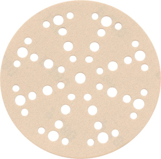Afbeeldingen van KELFORT Klitschuurschijf wit 49-gat 150MM K180 10x