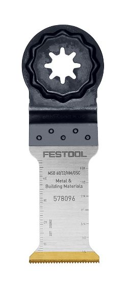 Afbeeldingen van FESTOOL Multitool zaagblad HM MSB 60X32MM t.b.v. OSC19